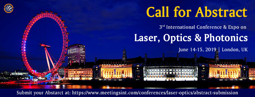 3rd International Conference & Expo on Laser第三屆國際激光、光學(xué)與光子會議