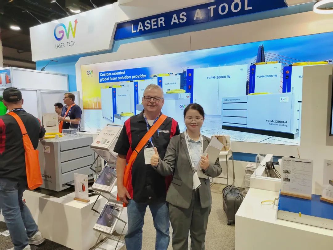 制造未來，GW光惠激光閃耀FABTECH 2023