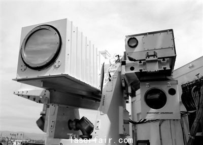美軍艦載激光武器系統(tǒng)。
