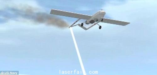 激光武器將送往第五艦隊(duì)駐地，以期能夠?qū)挂晾士焖傩⊥б约盁o人偵察機(jī)的騷擾。