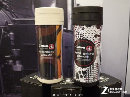 激光機遇到咖啡店 佳能主打智能商務(wù)