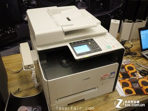 激光機遇到咖啡店 佳能主打智能商務(wù)