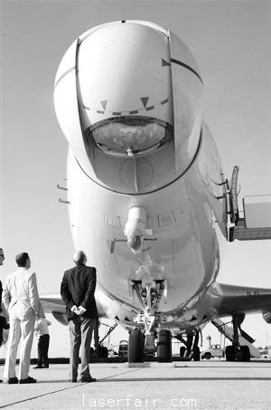 YAL-1機載激光系統(tǒng)，目前全世界最大的可移動激光炮塔裝置