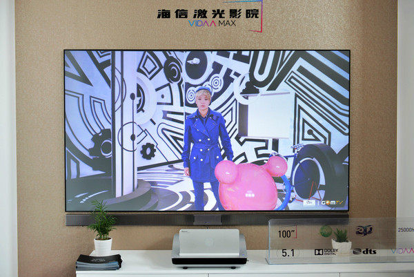 100吋的激光電視賣給誰(shuí)？